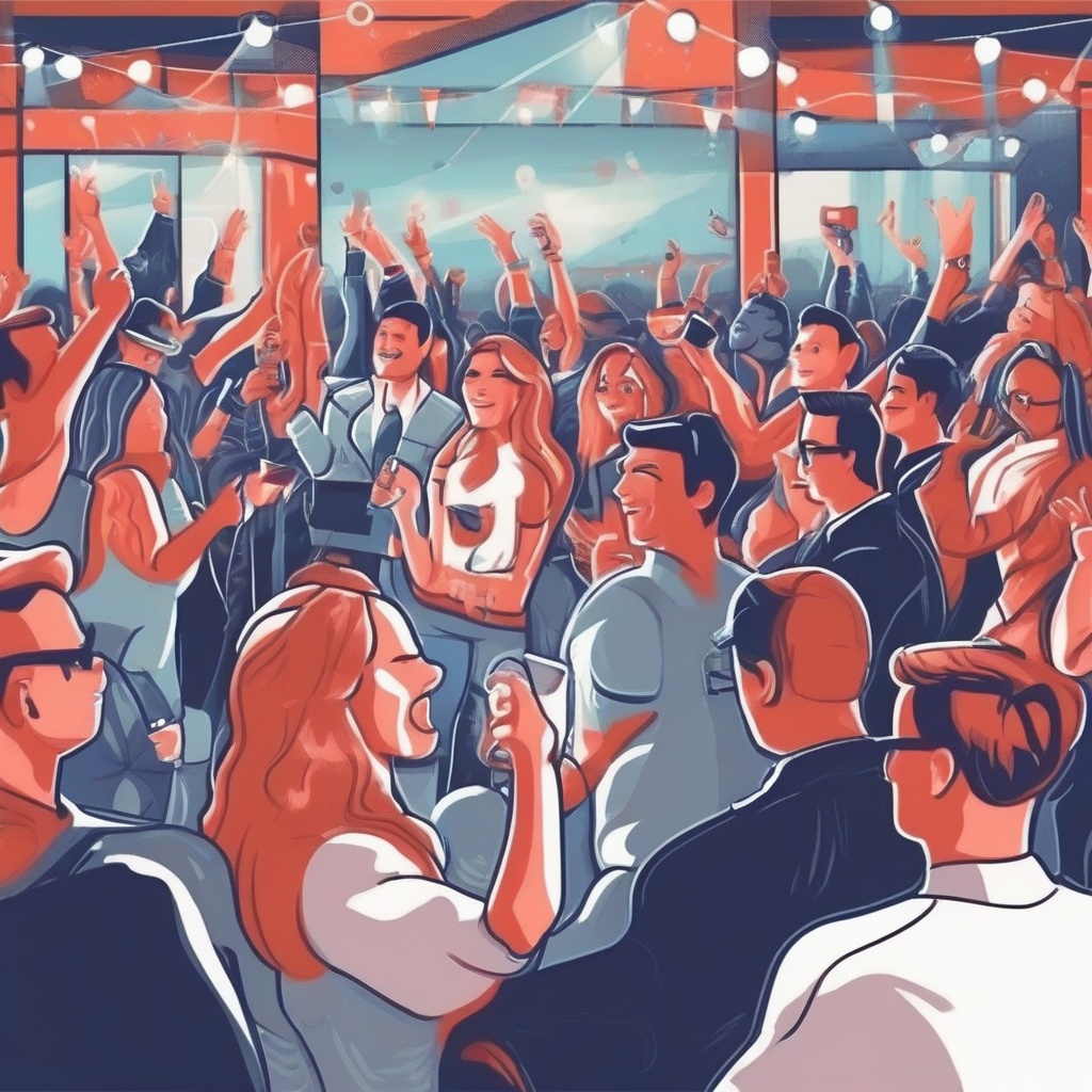 Event marketing illustration